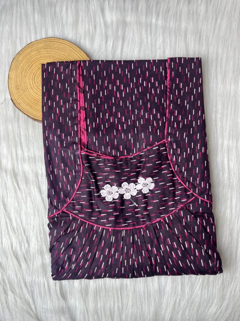 FRONT & BACK PLEATED NIGHTY