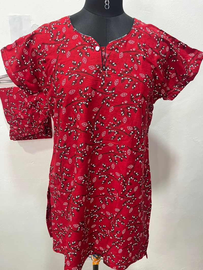 COTTON NIGHT DRESS