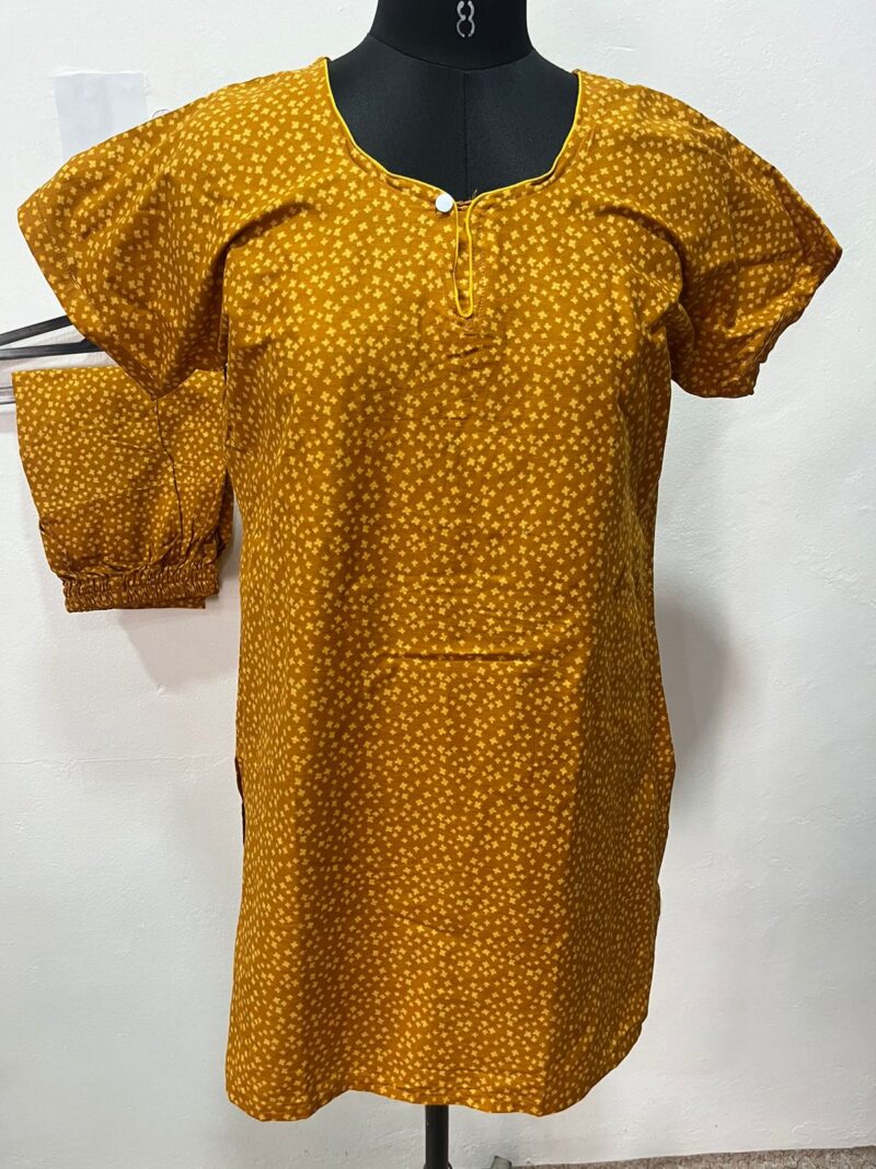 COTTON NIGHT DRESS