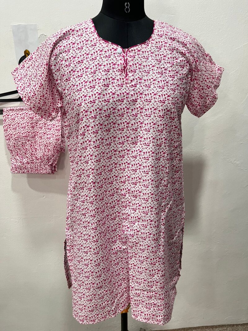 COTTON NIGHT DRESS