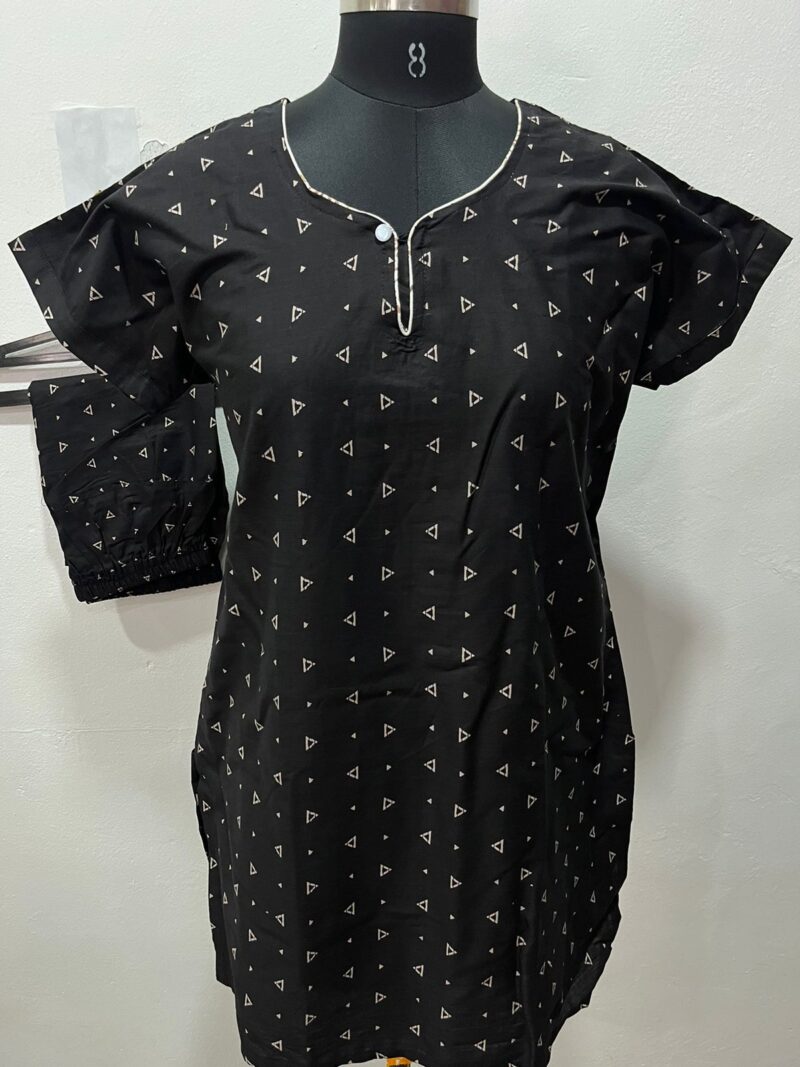 COTTON NIGHT DRESS