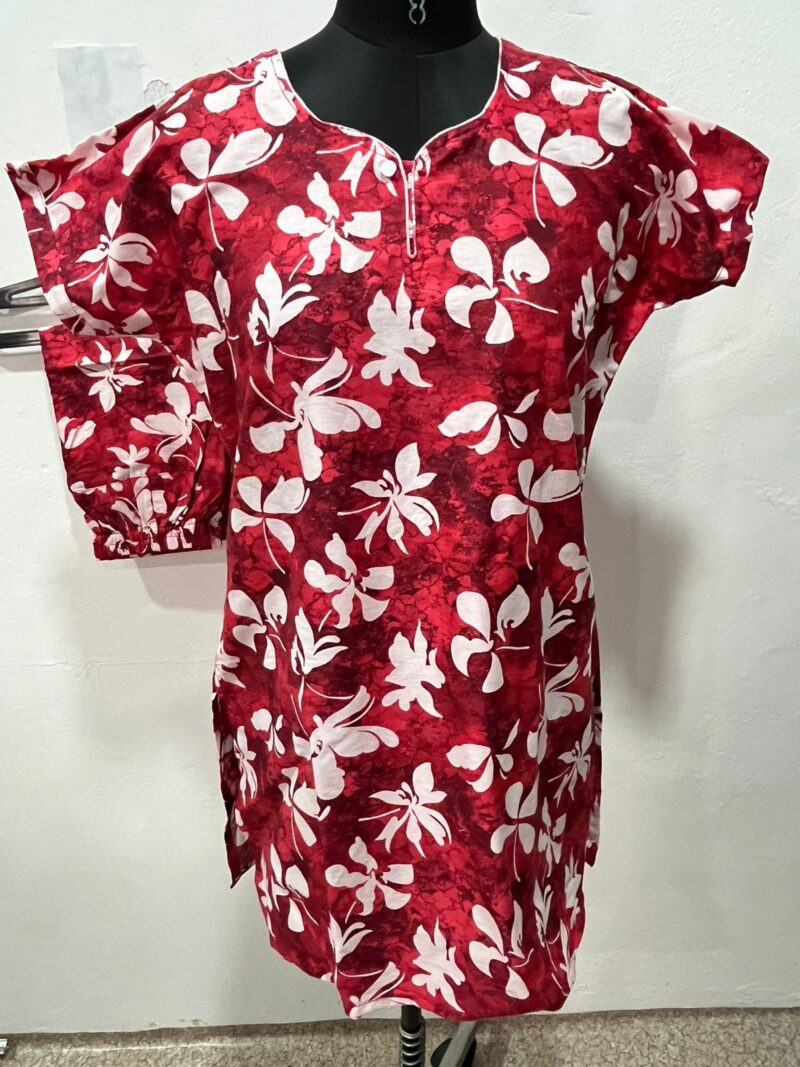 COTTON NIGHT DRESS