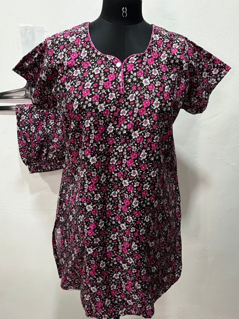 COTTON NIGHT DRESS