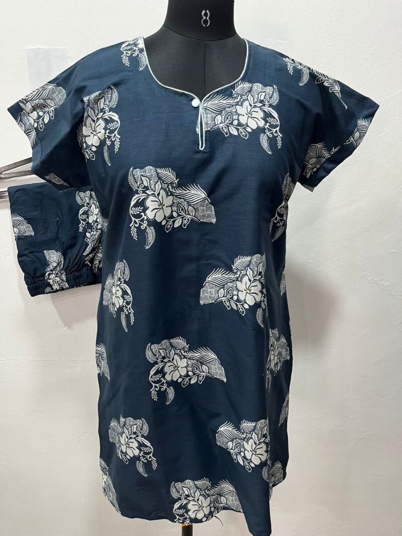 COTTON NIGHT DRESS
