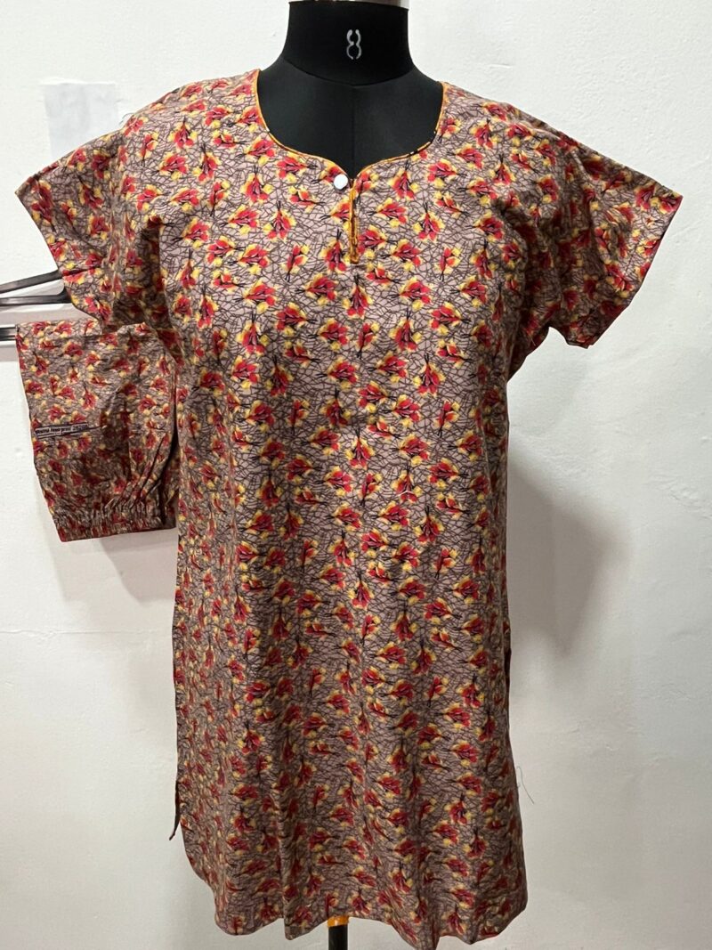 COTTON NIGHT DRESS