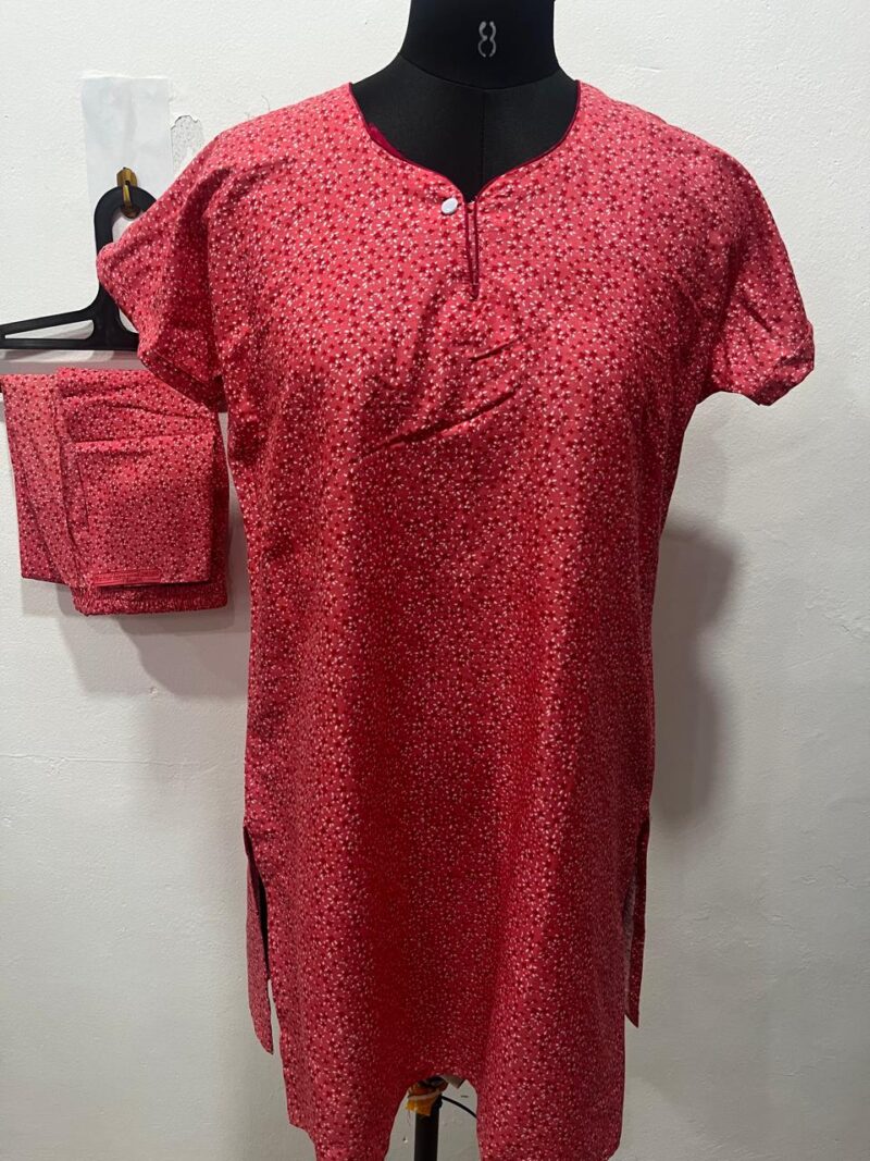COTTON NIGHT DRESS