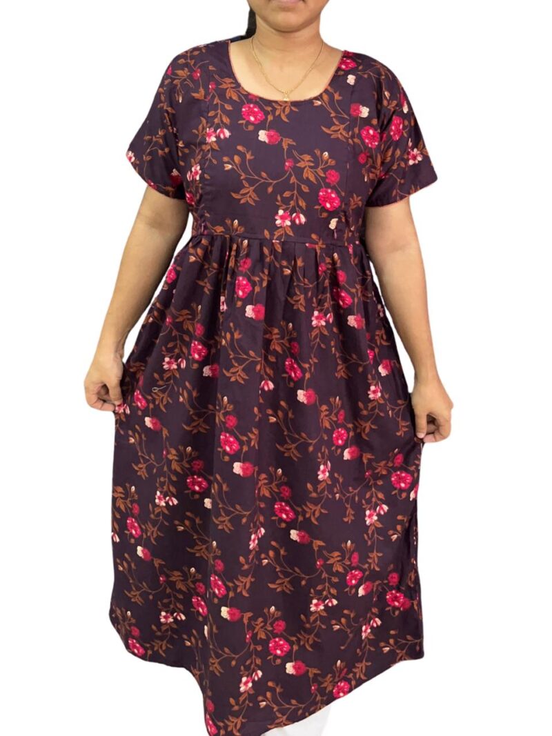 FEEDING FROCK WITH SIDE POCKET