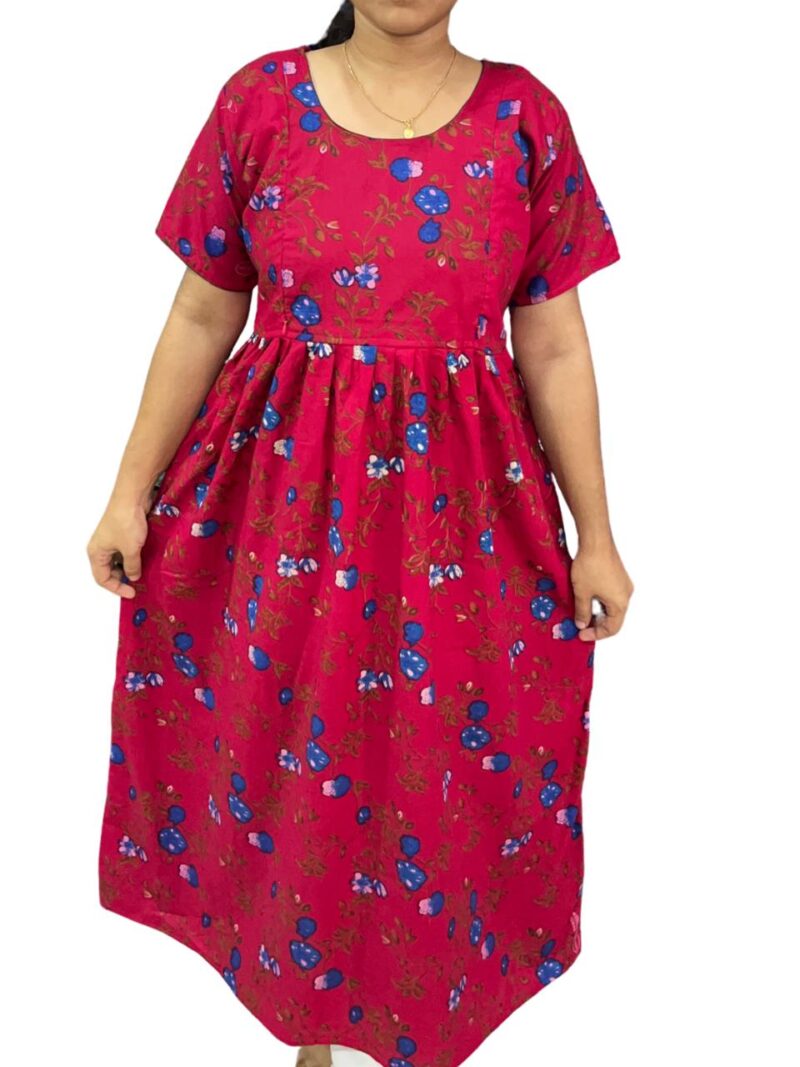 FEEDING FROCK WITH SIDE POCKET