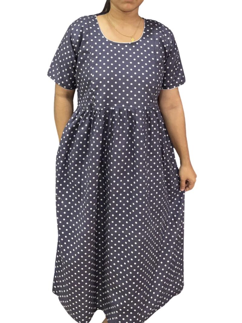 FEEDING FROCK WITH SIDE POCKET