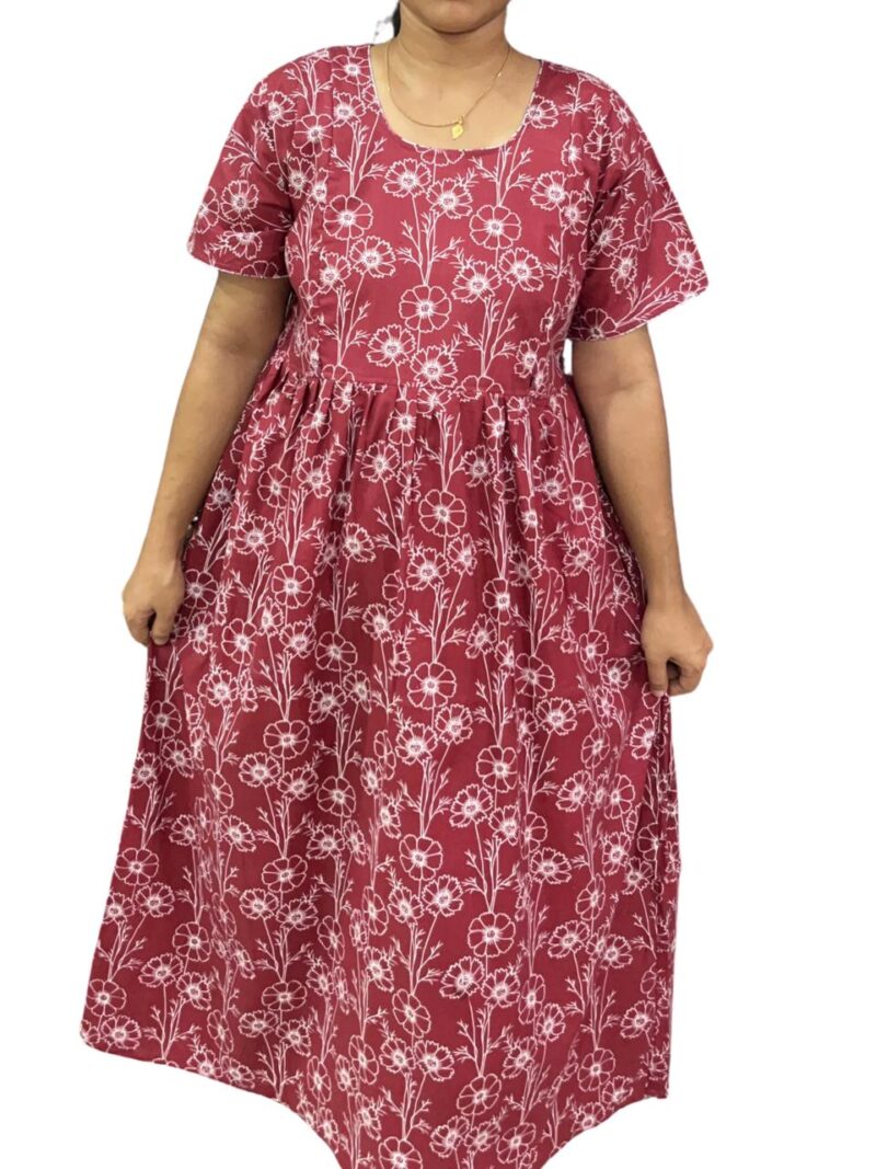 FEEDING FROCK WITH SIDE POCKET