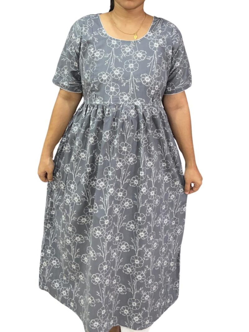 FEEDING FROCK WITH SIDE POCKET