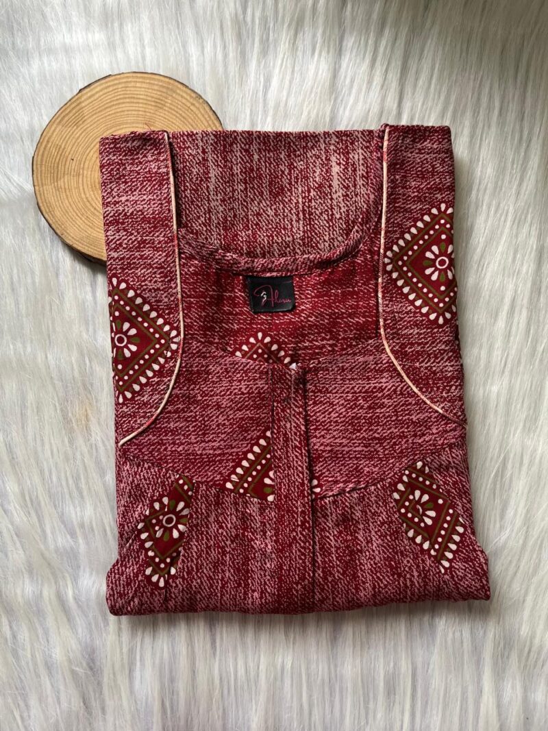 FRONT PLEATED ZIP NIGHTY