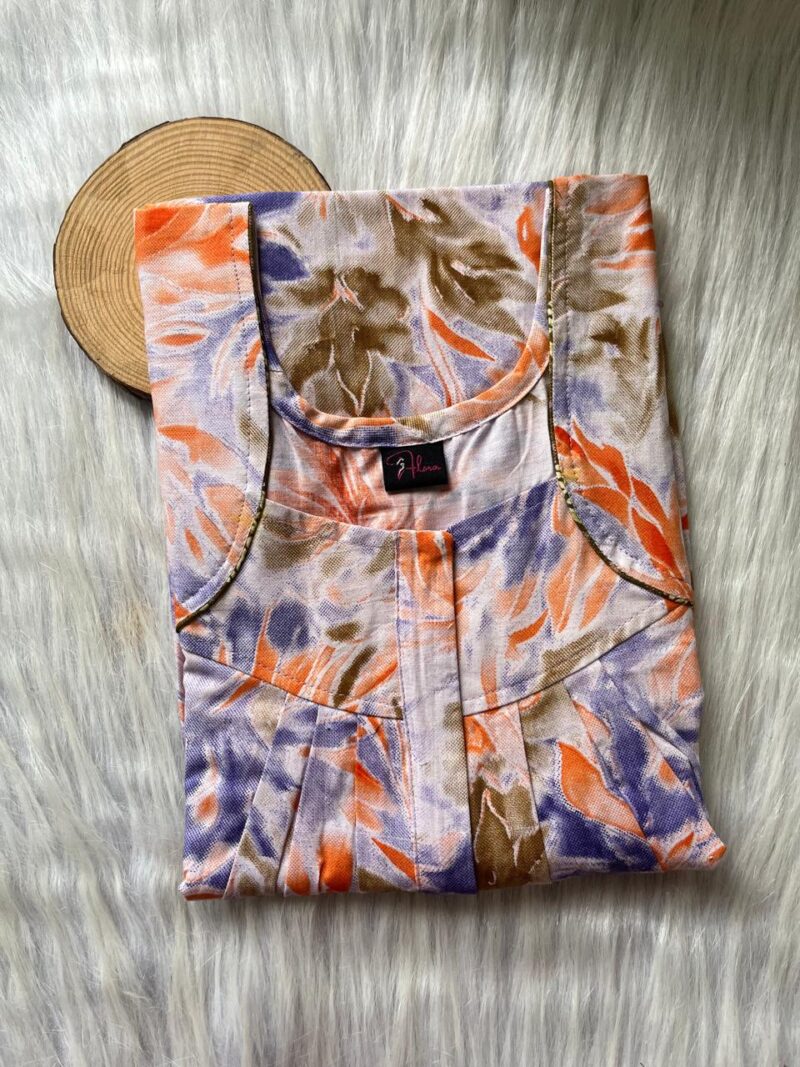 FRONT PLEATED ZIP NIGHTY
