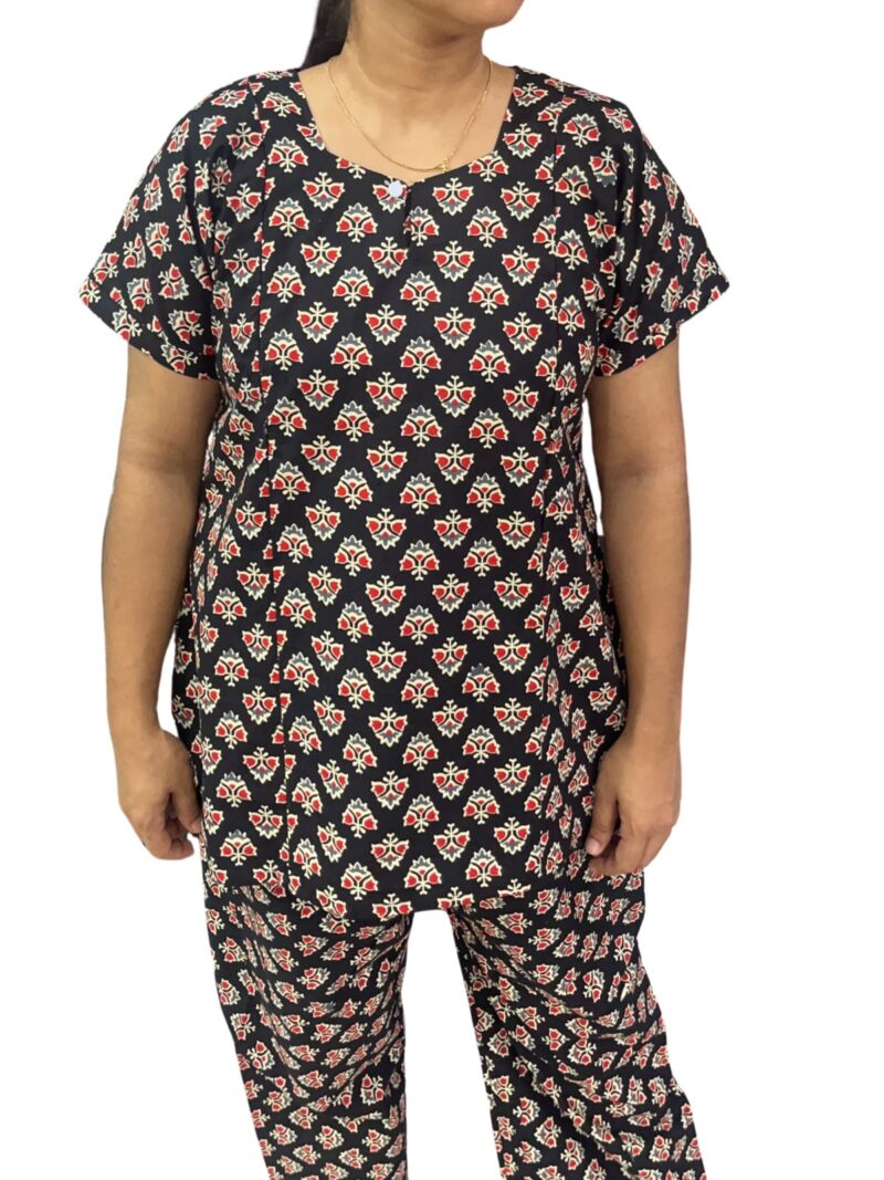 FEEDING NIGHT DRESS WITH PALAZZO PANT