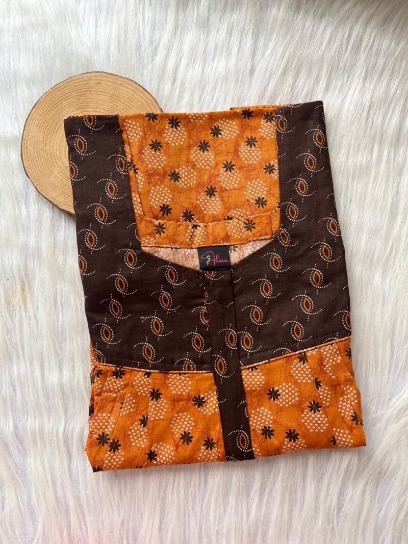 Mix N Match Square Neck Pleated Nighty