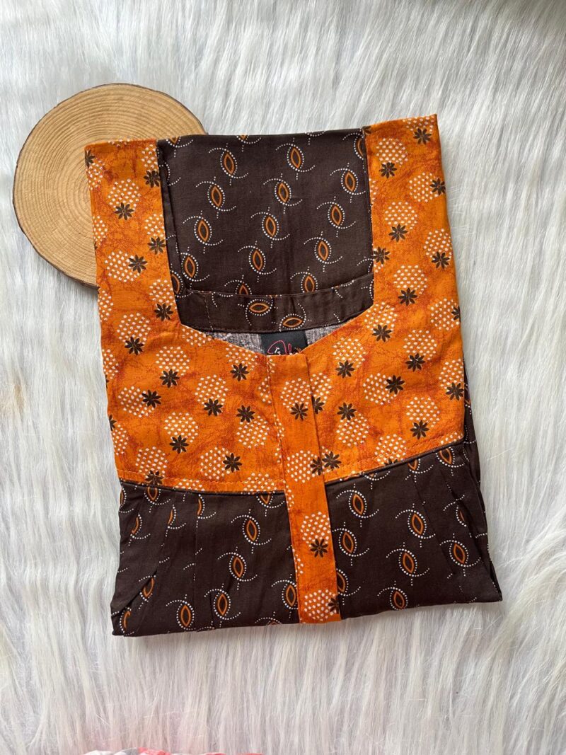 Mix N Match Square Neck Pleated Nighty