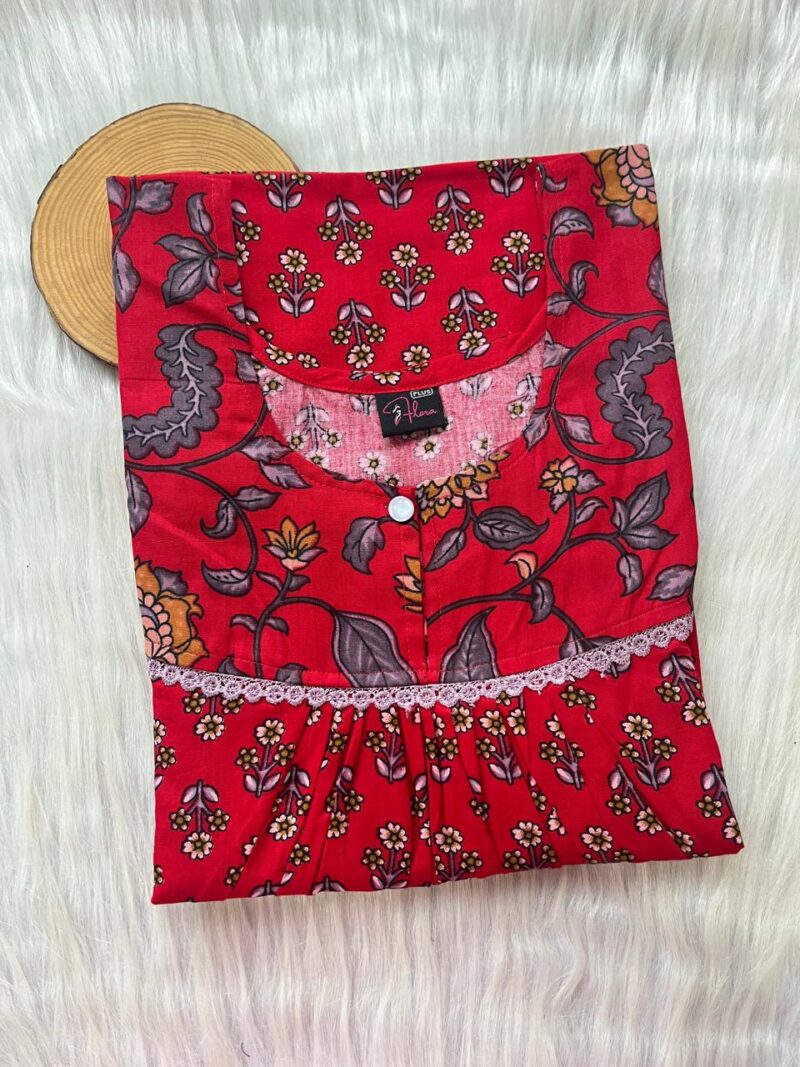 PLUS SIZE LACE NIGHTY
