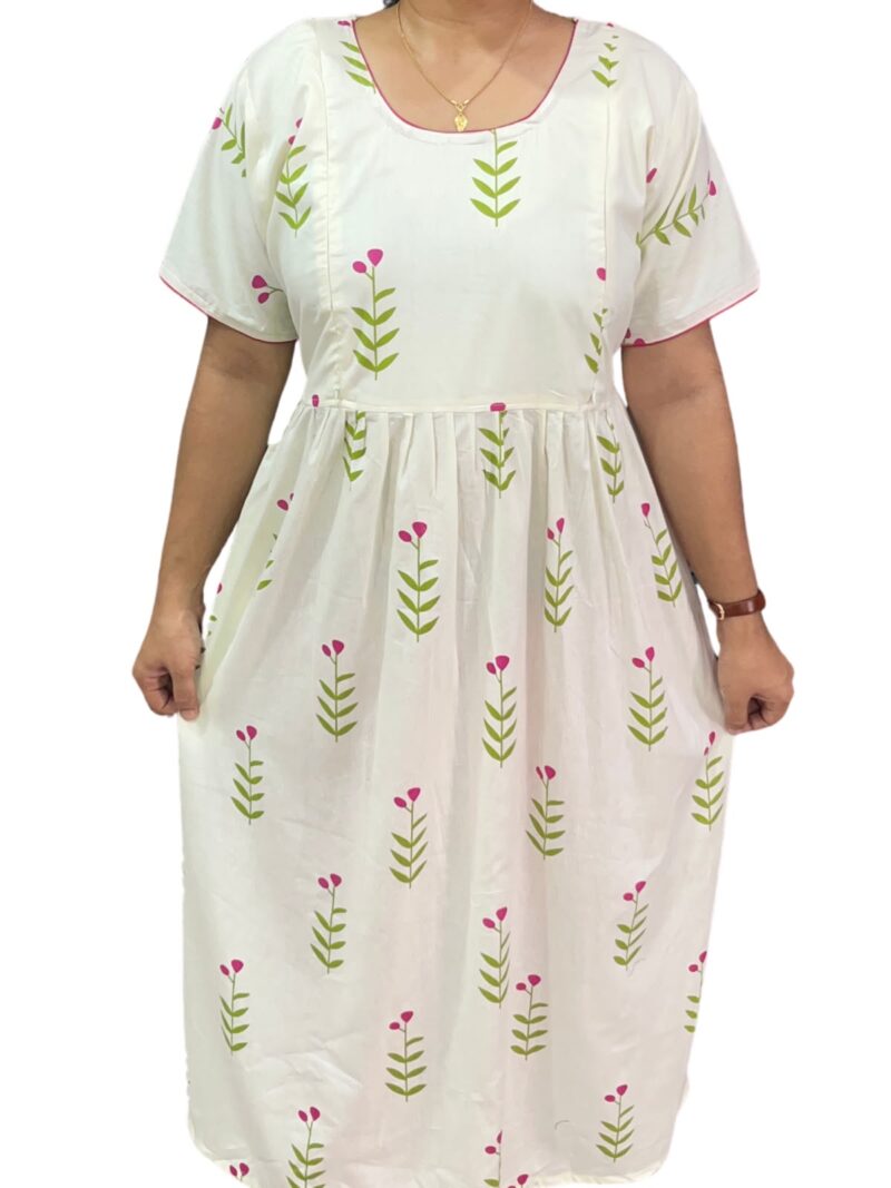 FEEDING FROCK WITH SIDE POCKET