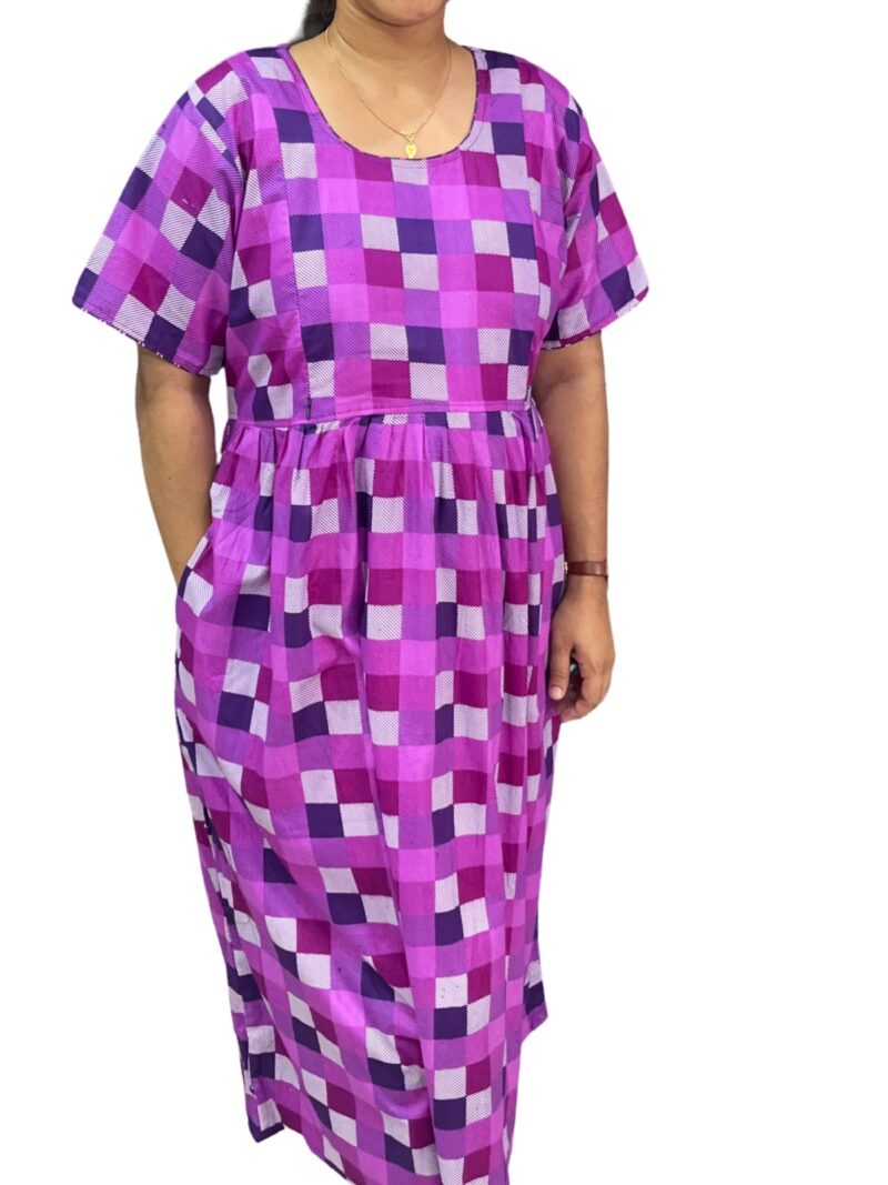 FEEDING FROCK WITH SIDE POCKET