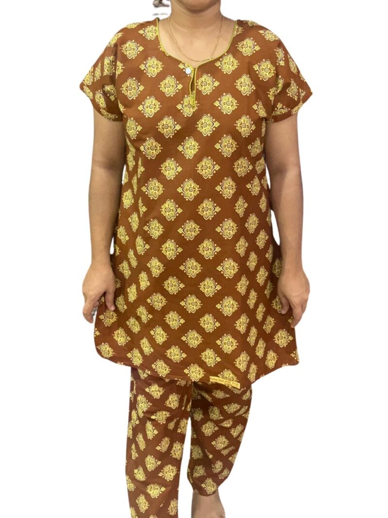 COTTON NIGHT DRESS