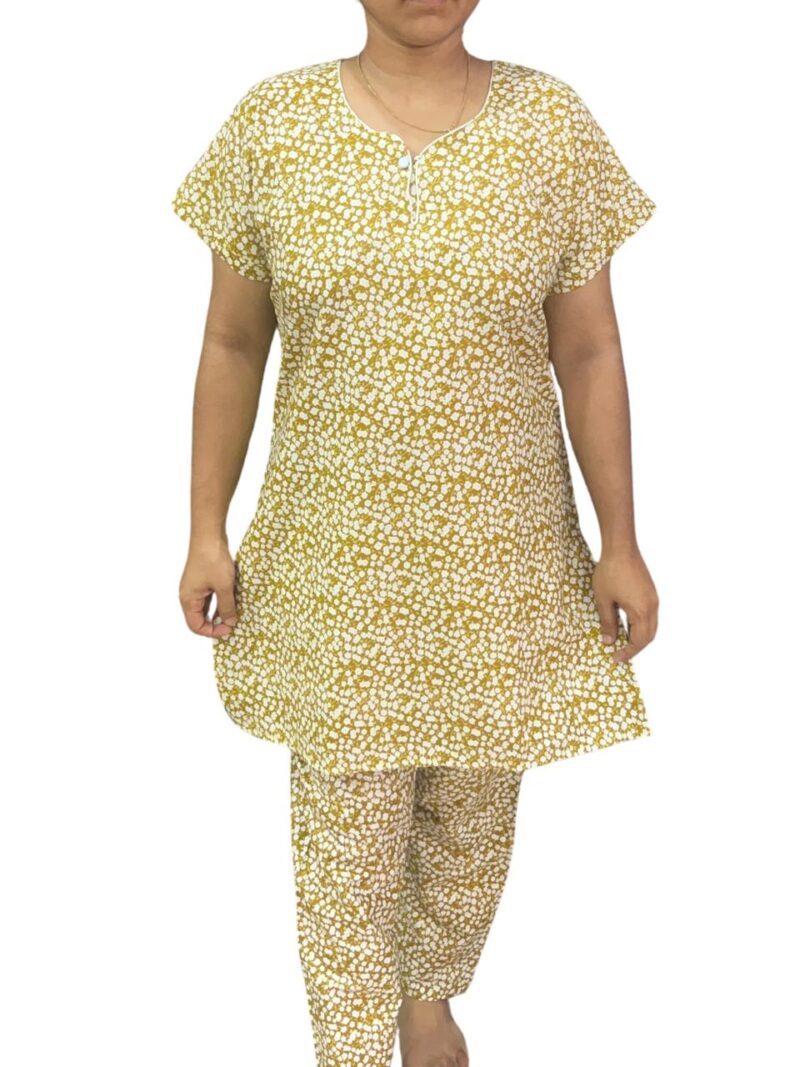 COTTON NIGHT DRESS