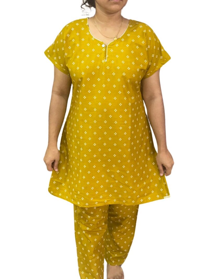 COTTON NIGHT DRESS