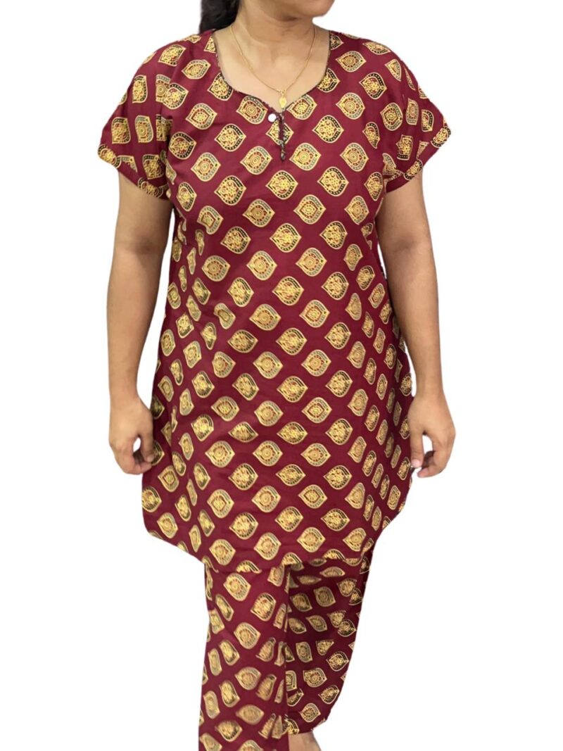 COTTON NIGHT DRESS