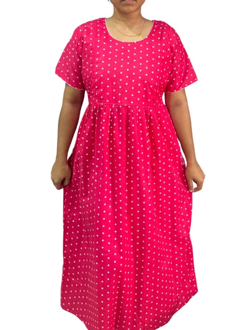 FEEDING FROCK WITH SIDE POCKET