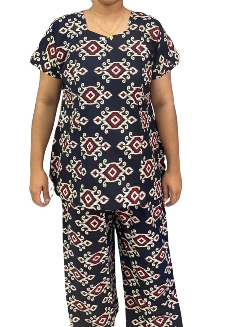 FEEDING NIGHT DRESS WITH PALAZZO PANT