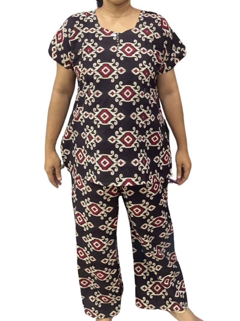 FEEDING NIGHT DRESS WITH PALAZZO PANT